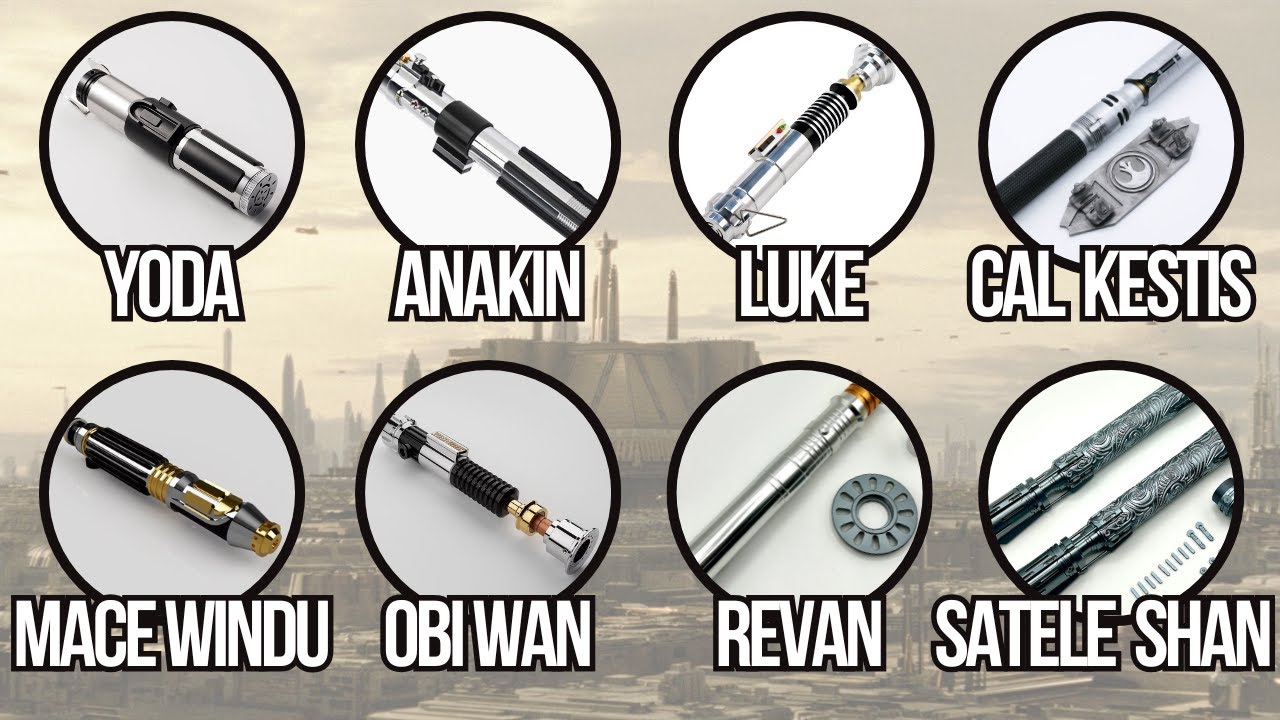 Most Iconic Jedi Lightsabers In Star Wars Explained in 19 Minutes