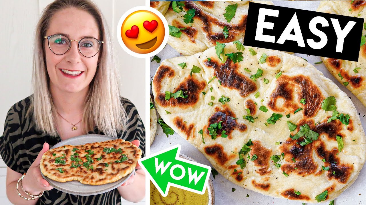 Gluten Free Naan Bread Recipe ✅ 5 Ingredients, No yeast, low FODMAP