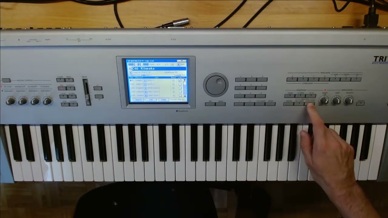 A Complete Trance Track, Created on Korg Triton Music Workstation. 