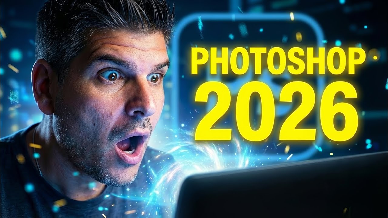 Lo que antes tardaba 2 horas, ahora es 1 clic (Photoshop 2026)