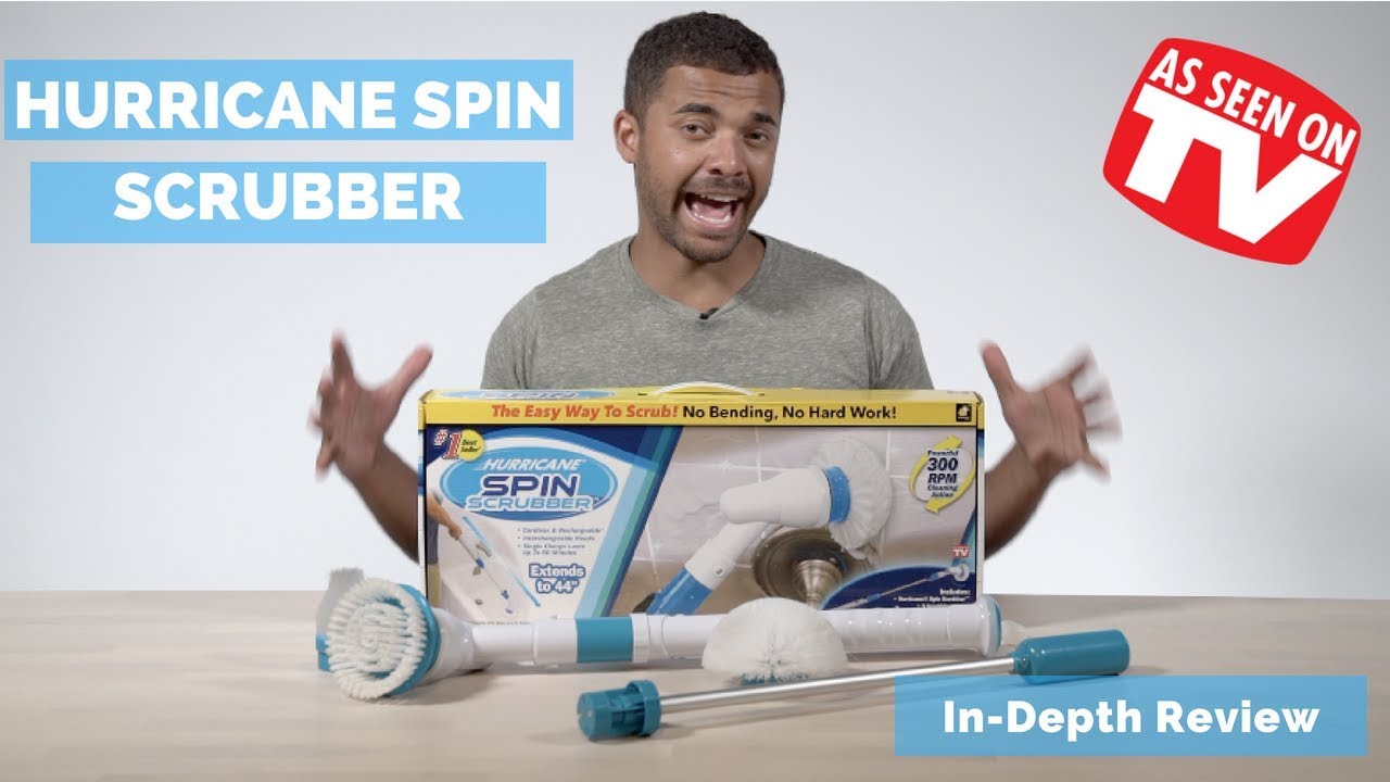 Hurricane Spin Scrubber Review: Comparison between hand scrubber!