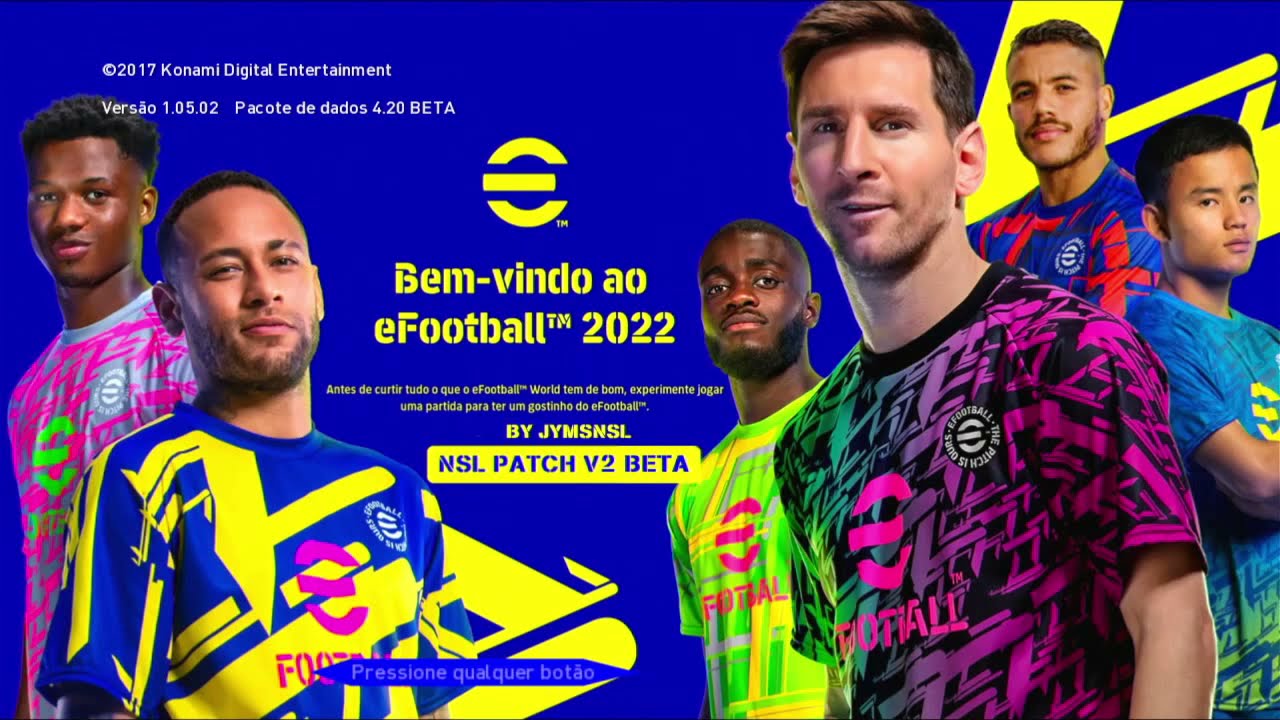 eFootball 2022 PS3 PKG EM OPTION FILE DE BRASILEIR&Atilde;O - NSL PATCH V2 BETA ✅