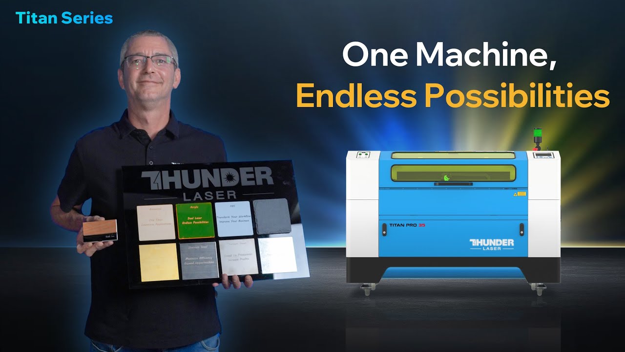 Titan Series Dual Lasers in Action: One Machine, Endless Possibilities