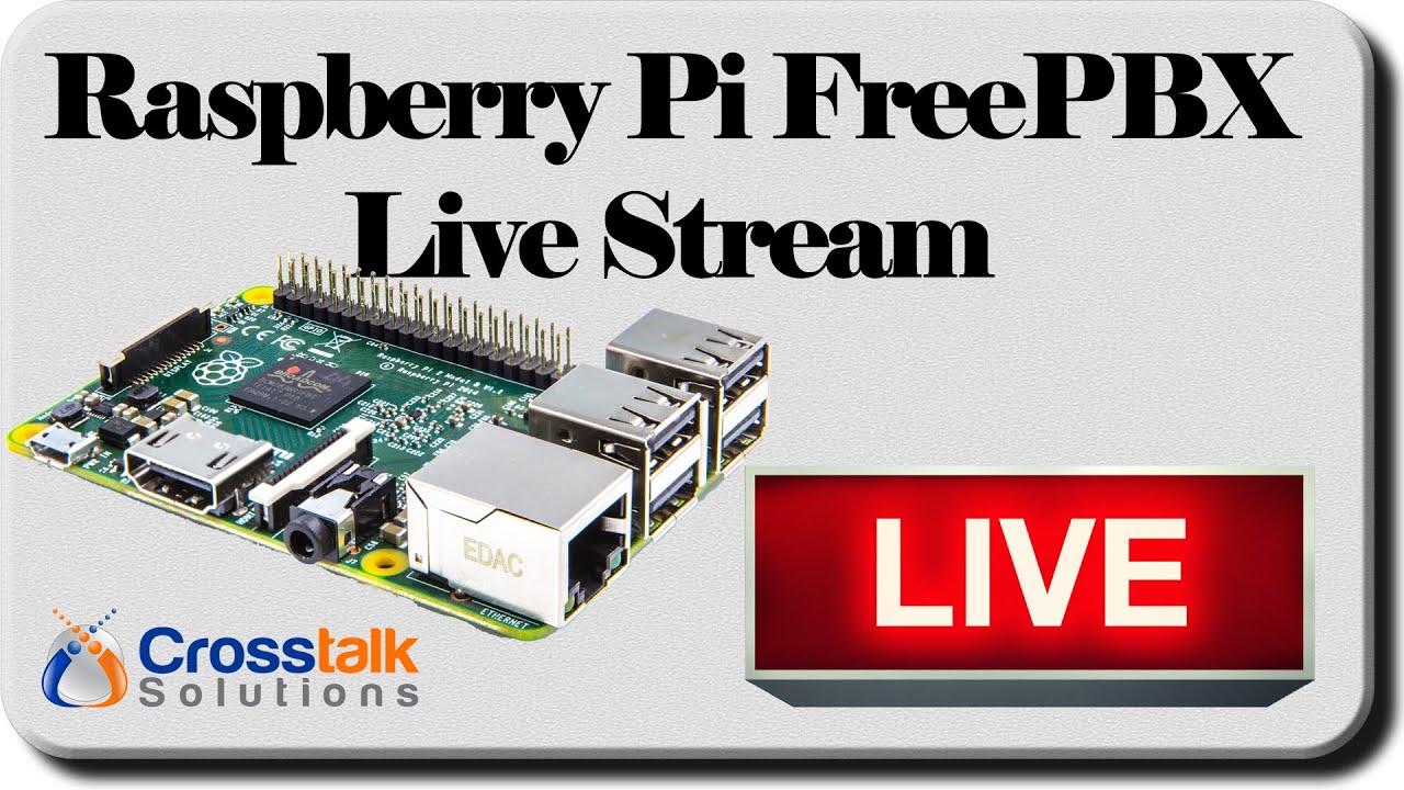 Raspberry Pi FreePBX setup LIVE STREAM