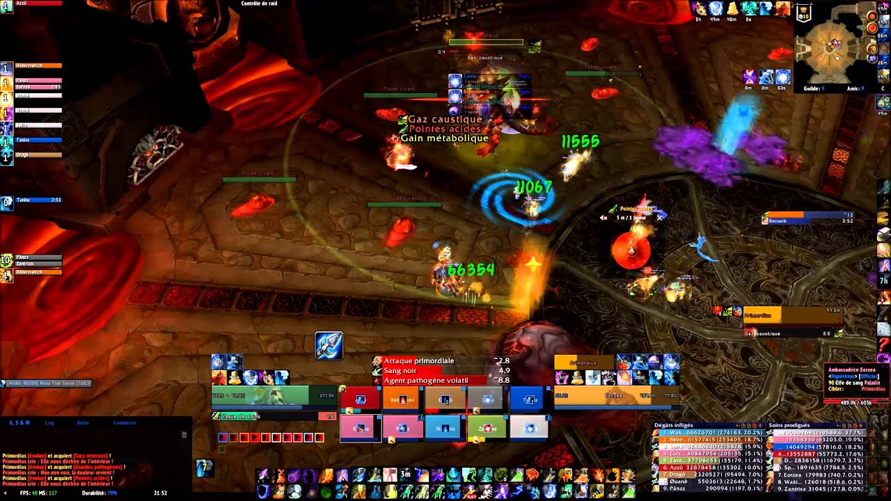 Hypérénas VS Primordius 10 HM