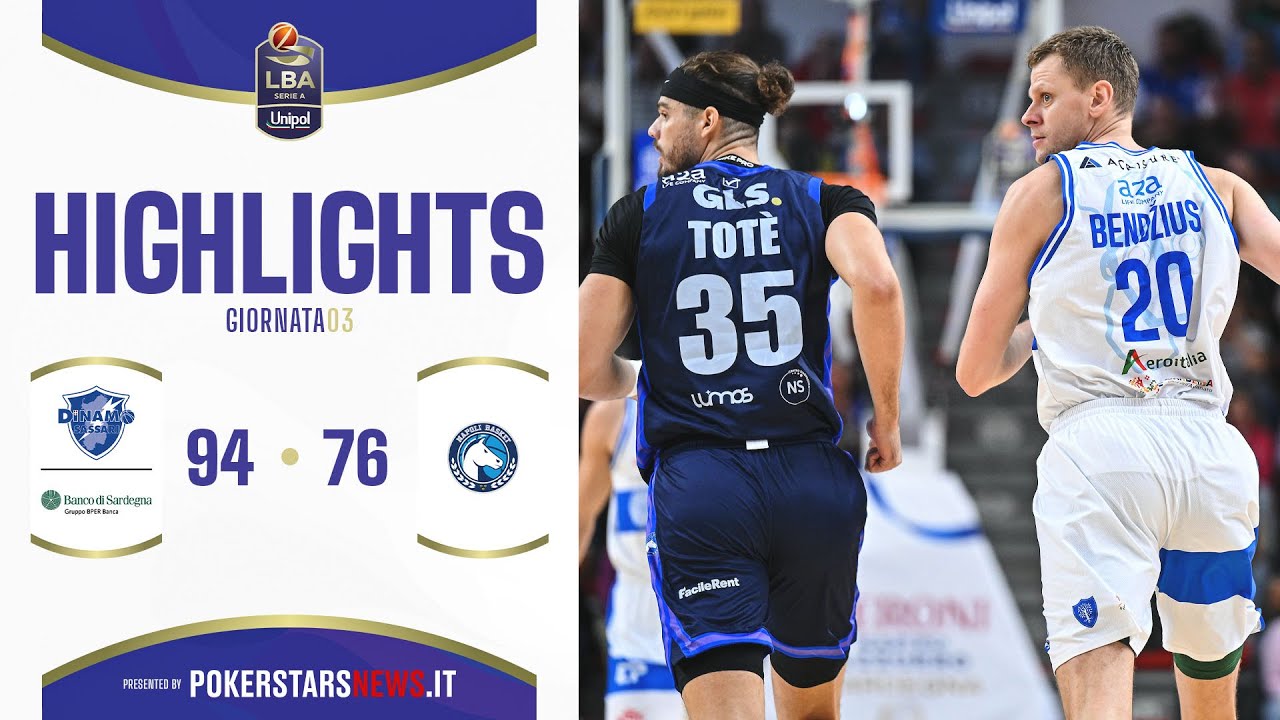 Banco di Sardegna Sassari – Napoli Basket | Serie A Unipol 2024/25