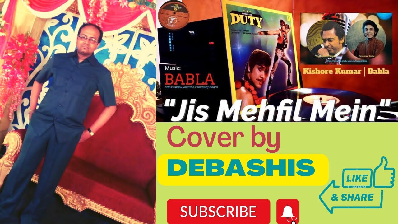 Jis Mehfil Mein Aata Hoon |Duty(1986) |Kishore Kumar |Govinda |Cover |@forevermelodies2346