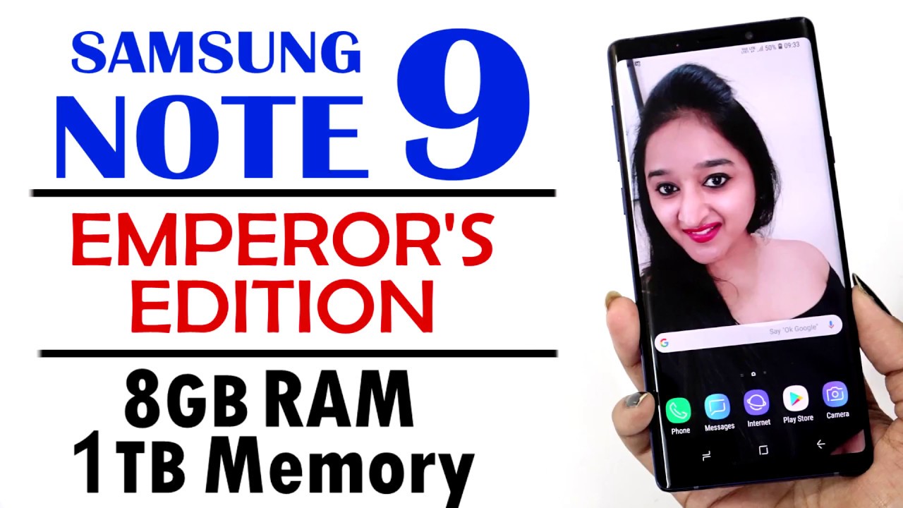 Samsung Note 9(Emperor's Edition) - Unboxing & Overview in HINDI