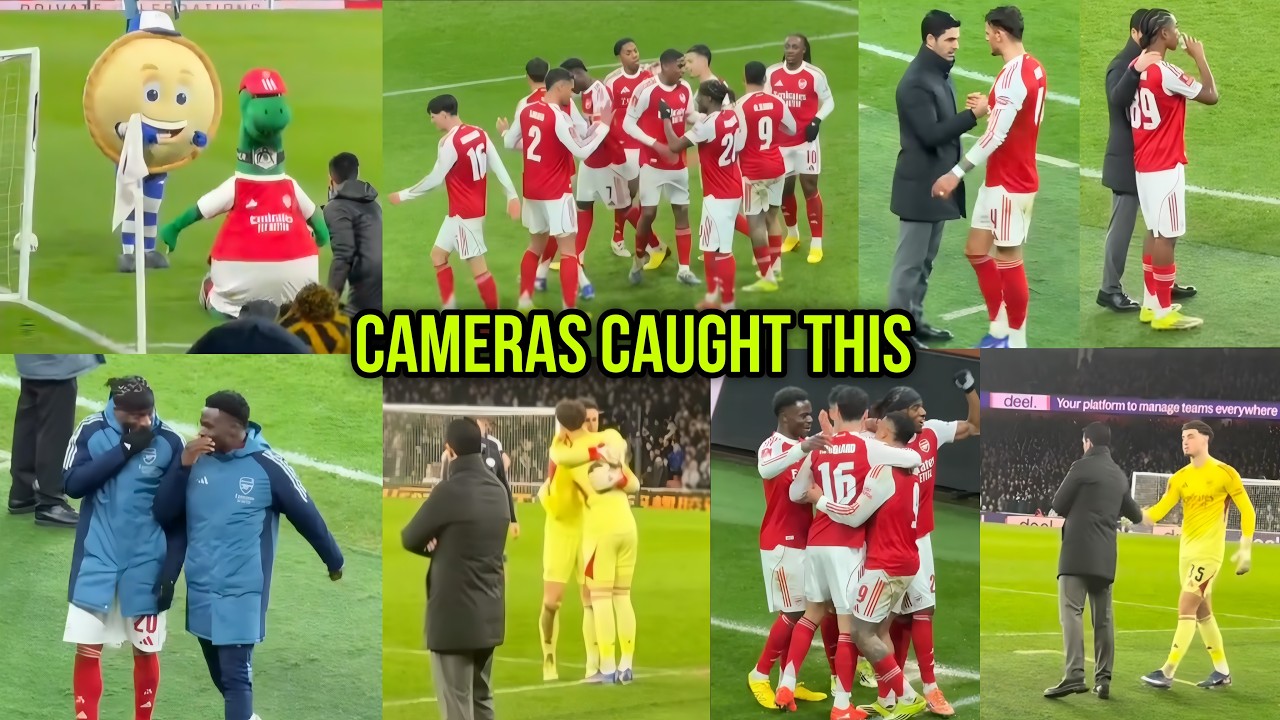 MUST WATCH: Arsenal’s Unseen Matchday Scenes vs Wigan