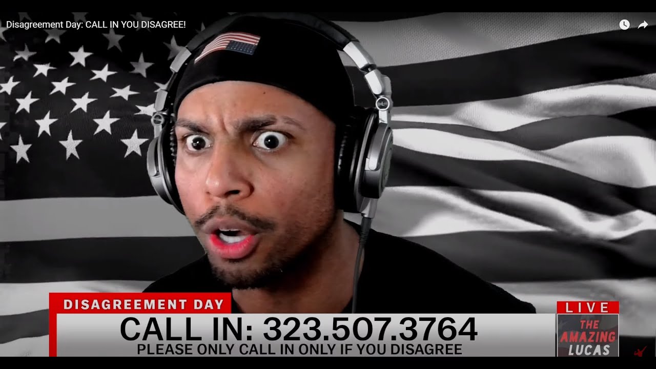The Amazing Lucas Has A MELTDOWN LIVE on Disagreement Day! @TheAmazingLucas