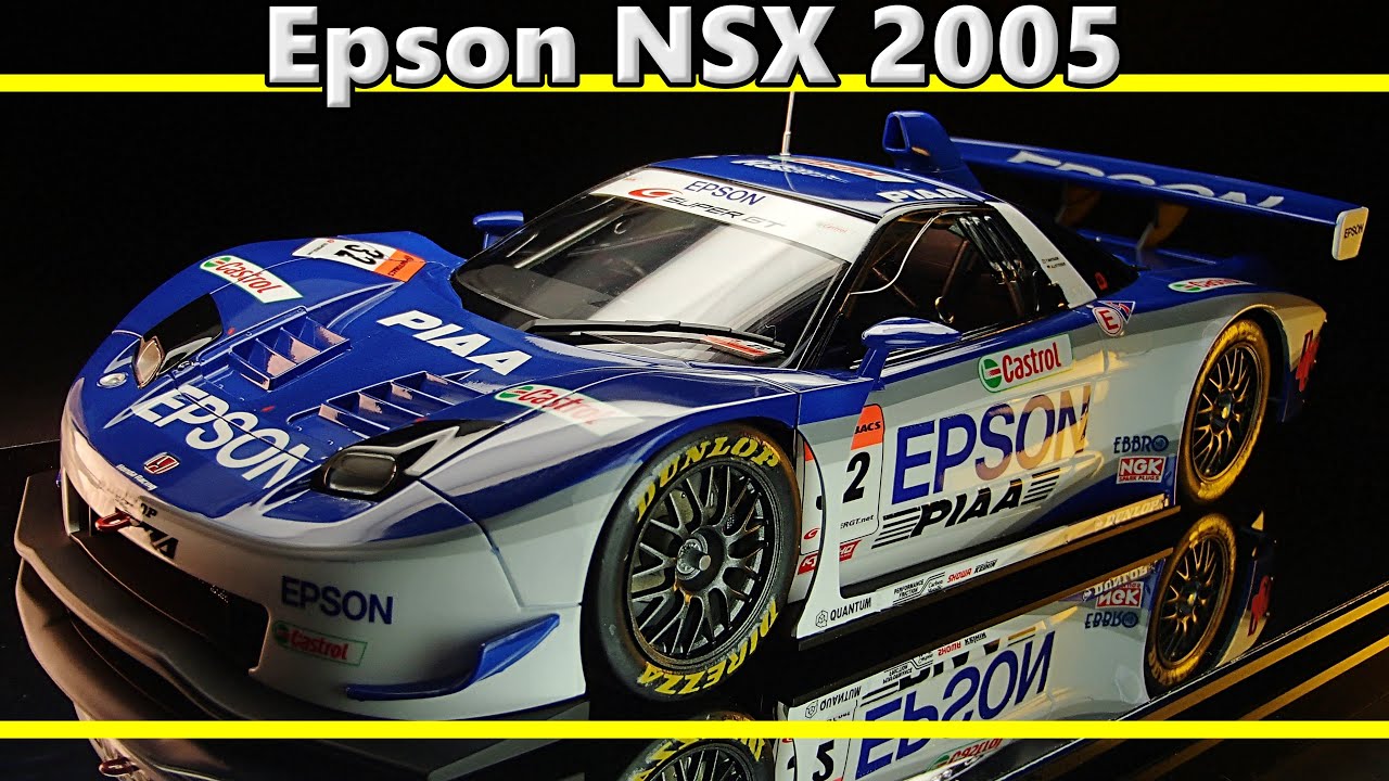 Когда страсть встречает совершенство: HONDA EPSON NSX 2005 / TAMIYA 1/24 / Super GT / Scale Model
