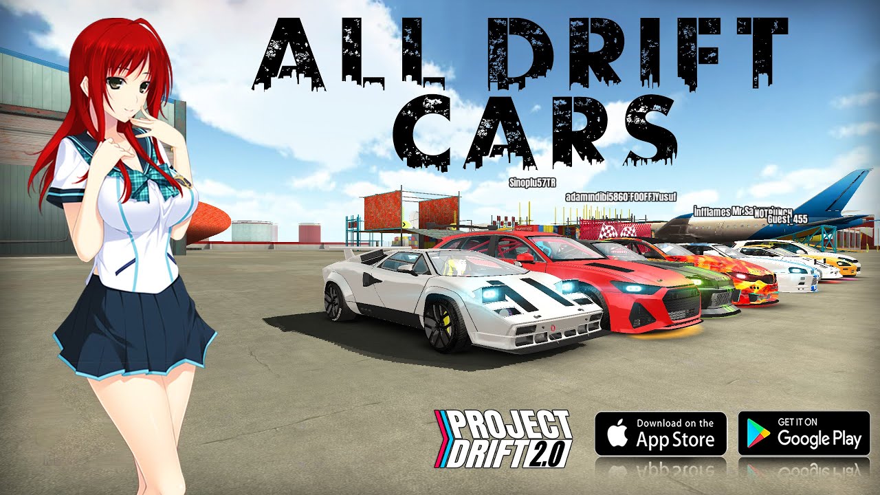 All Super Drift Cars -  Project Drift 2.0