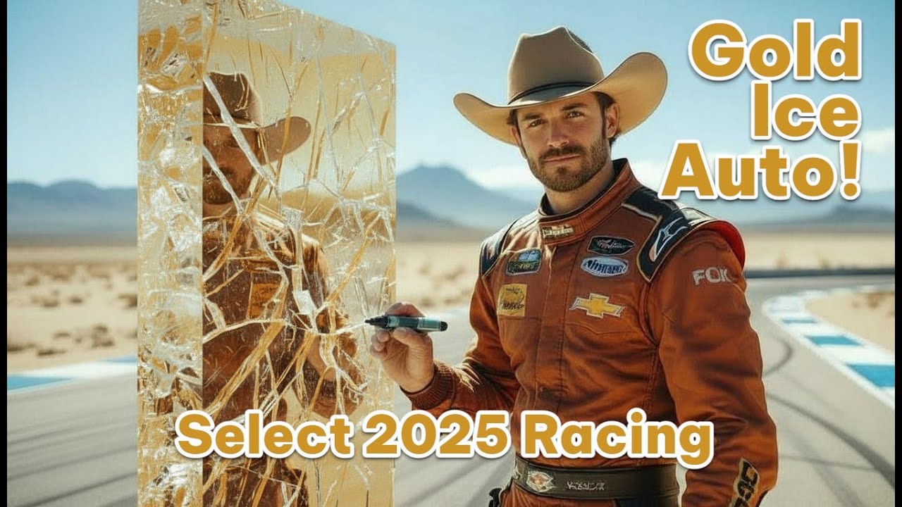 The NASCAR Chase Is Back! Hitting a Gold Auto In Select 2025 Racing Mega Boxes
