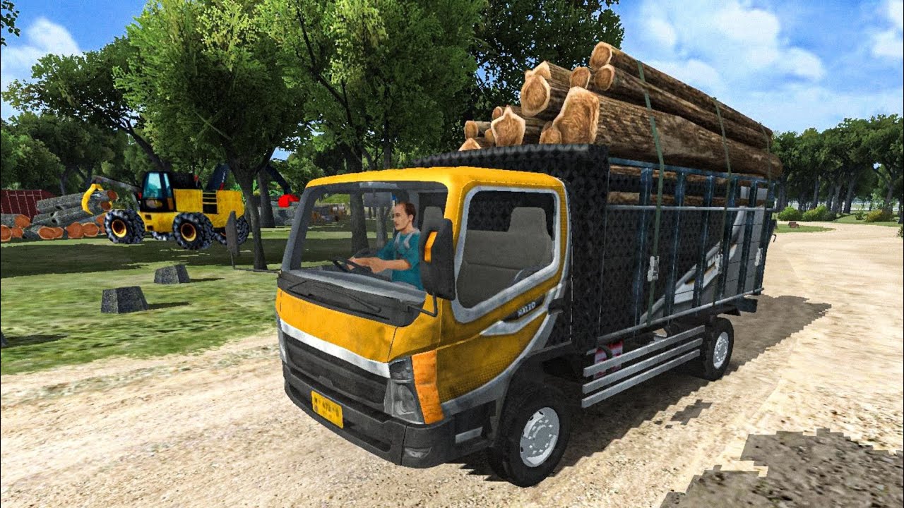 Log Transpiration 🚛 My Mini Truck over Load With Log's ✅ Truck Simulator Indonesia Ultra Graphics 