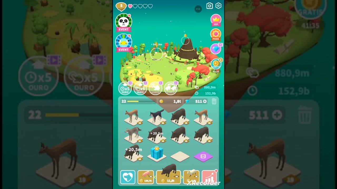 jogando Merge safari: fiquei com raiva?