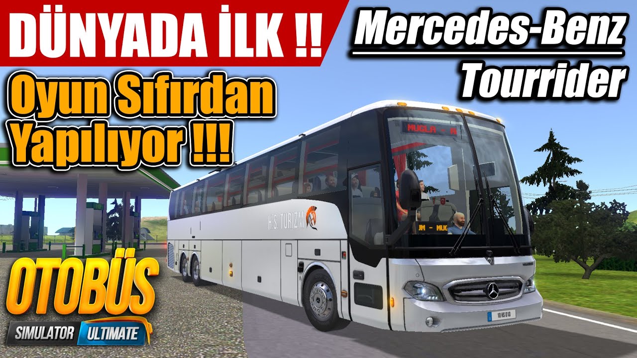 Oyun Sıfırdan Yapılıyor !! Dünyada ilk Mercedes-Benz Tourrider | Otobüs Simulator Ultimate !!