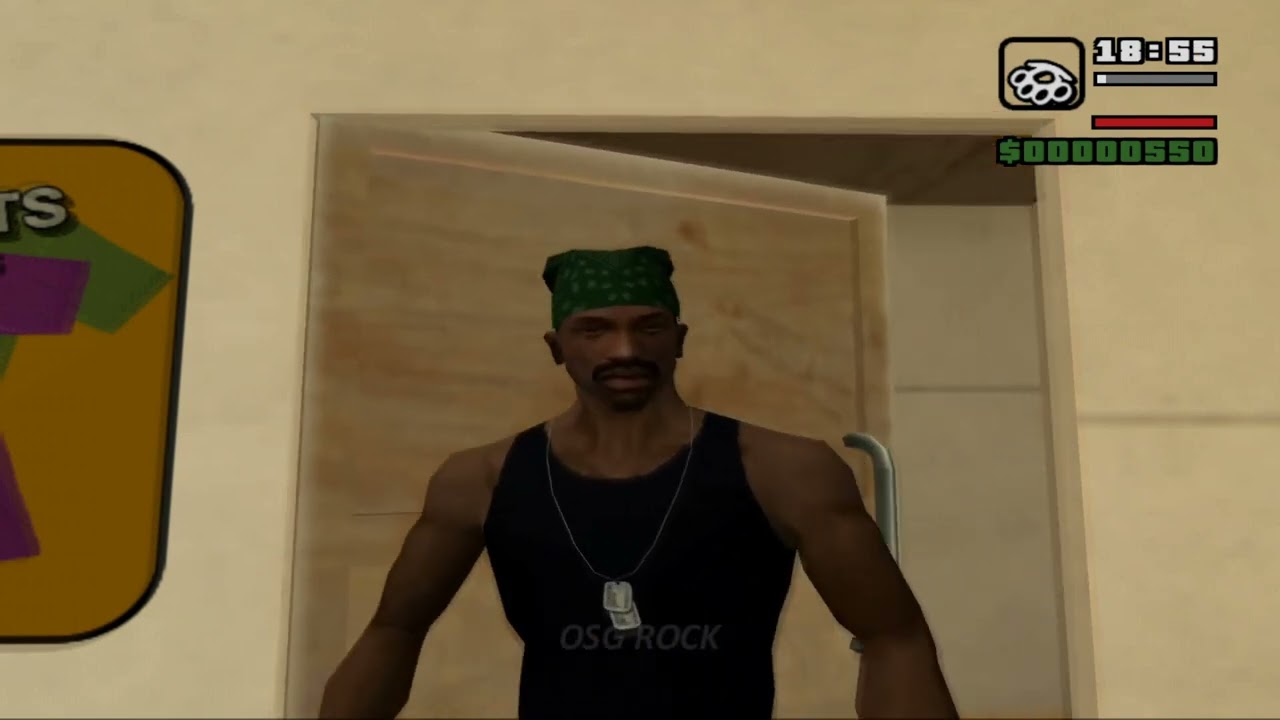 Grand Theft Auto: San Andreas v1.03 Walkthrough Part 5: Nines & Ak's & Drive-by