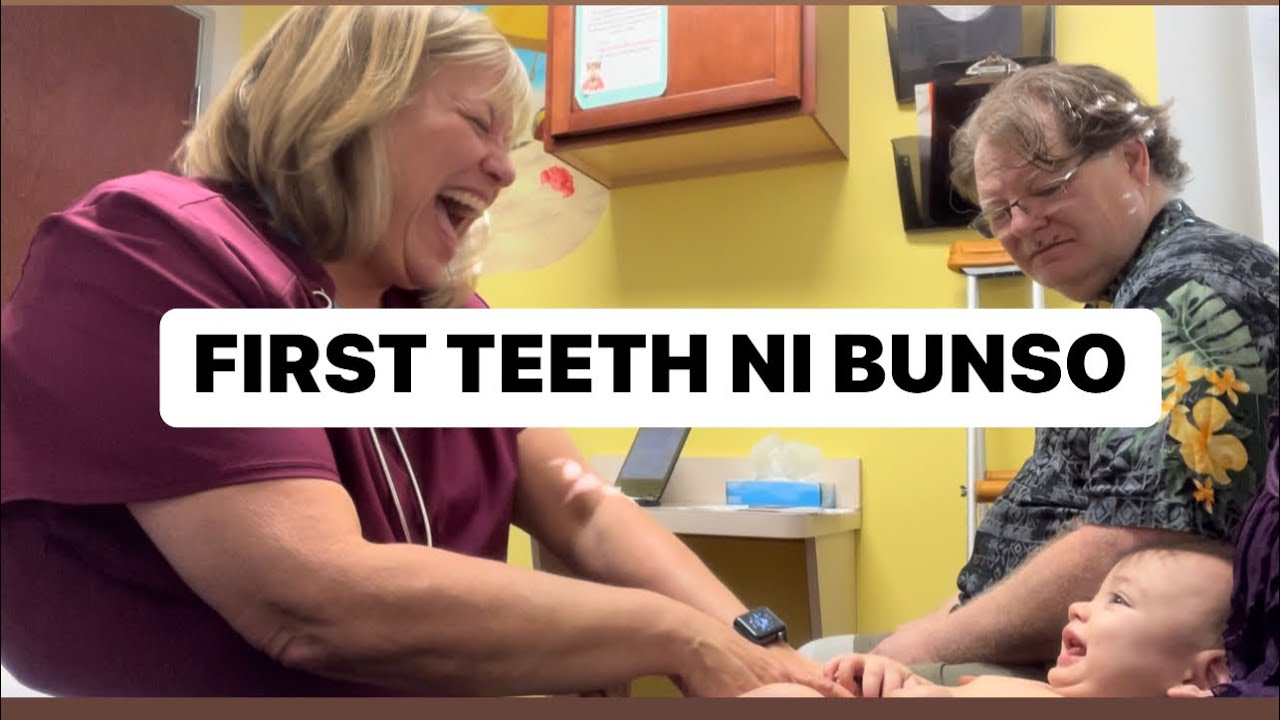 BABY CHECK UP DITO SA AMERICA!!                  FIRST TEETH NI BABY KANO🤩