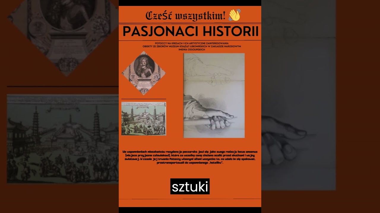 POTOCCY NA KRESACH I ICH ARTYSTYCZNE ZAINTERESOWANIA