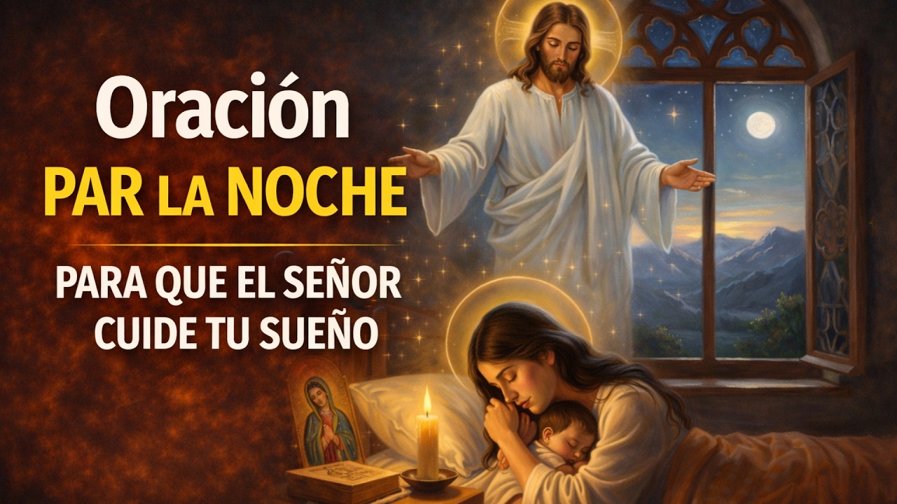 Oración para la noche — para que el Señor cuide tu sueño