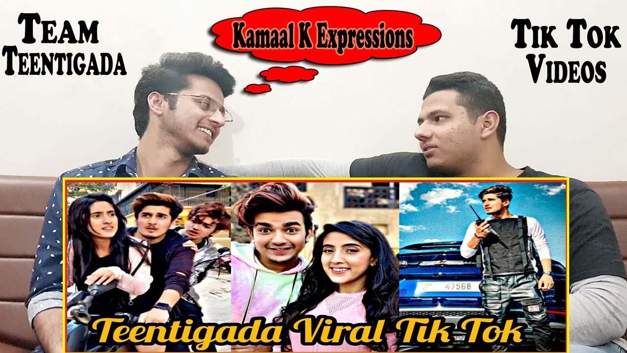 Pakistani Reacts On Indian Tik Tok Stars | Team TeenTigada | Tik Tok Videos