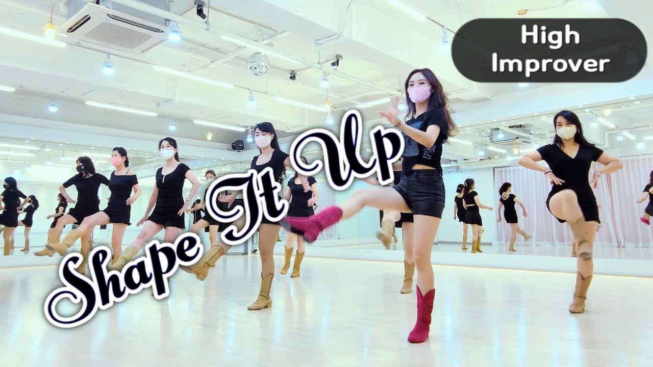 Shape It Up l High Improver Line Dance l 쉐이프 잇 업 라인댄스 l Dylan Rockoff l Linedance l 라인댄스퀸