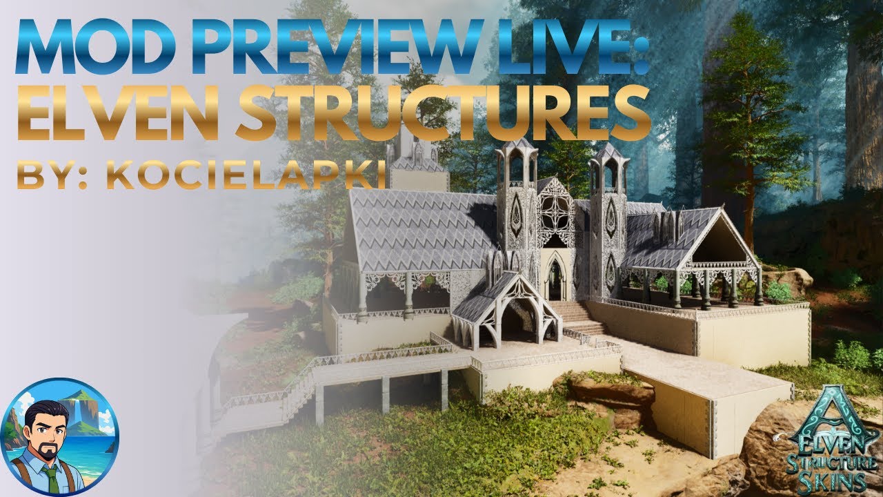 Elven Structures Mod Preview Live!