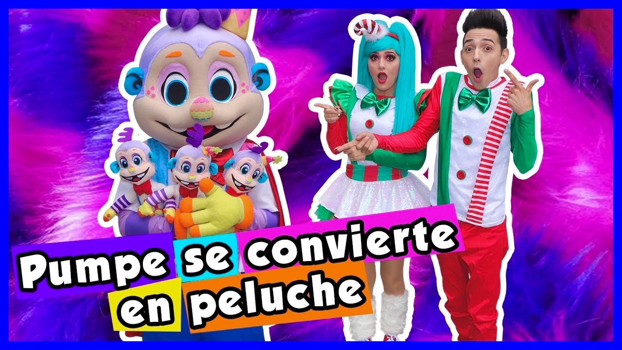 PUMPE SE CONVIERTE EN PELUCHE / SHOW PIEDRA PAPEL O TIJERA / PUMPE SE HACE CHIQUITO /VANILA TRAVIESA