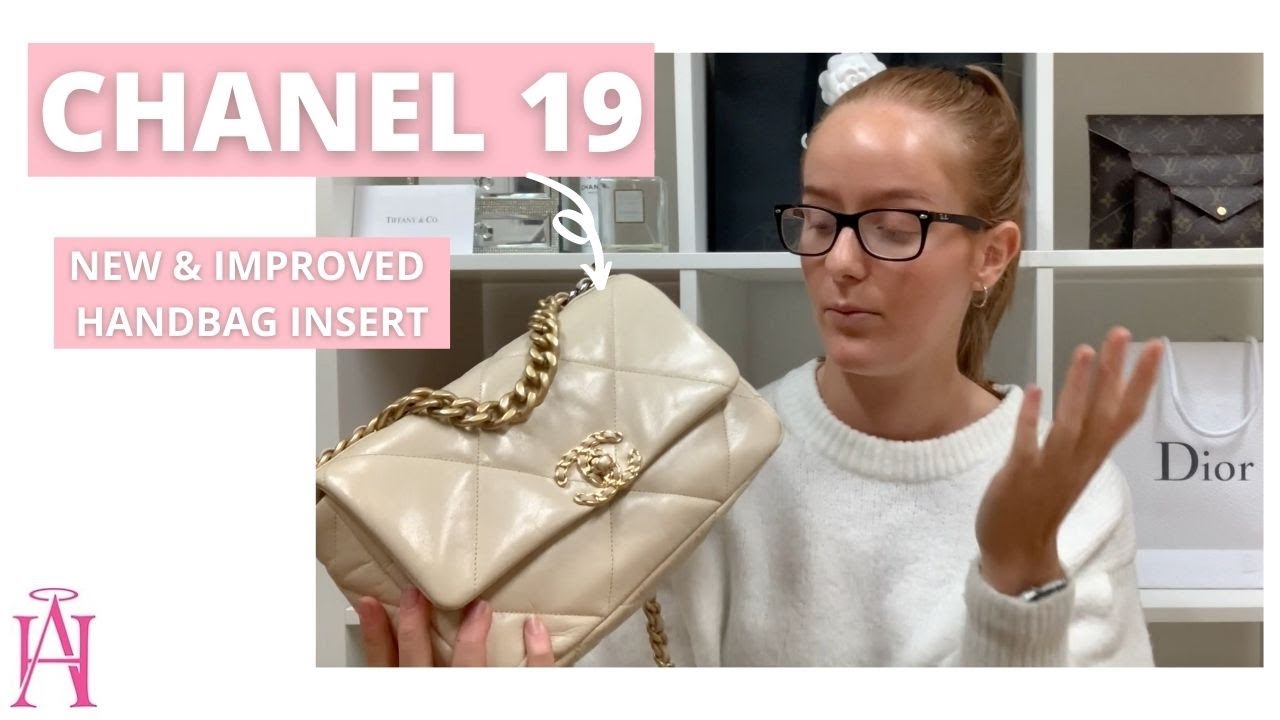 CHANEL 19 HANDBAG LINER! | New & Improved Model!