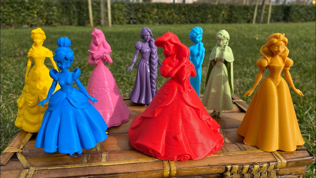 Cute Miniatures Disney Princess Frozen ELSA & Annall! elsa satisfying unboxing
