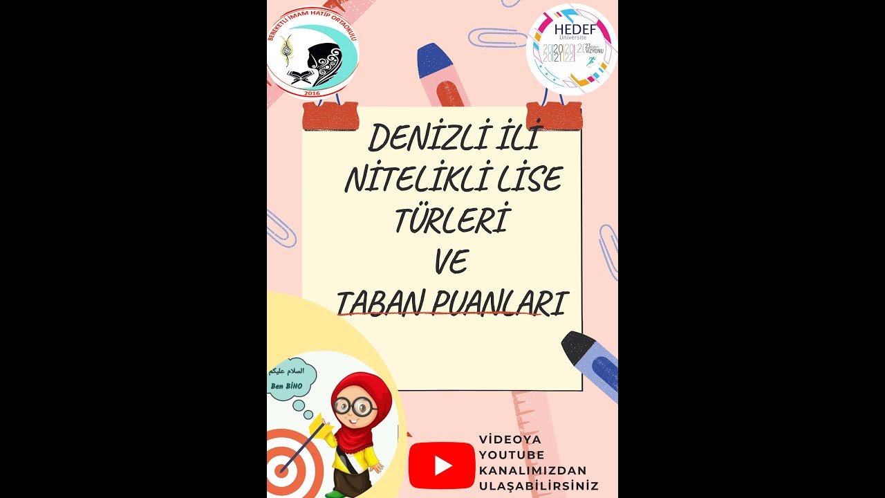 Nitelikli liseler ve taban puanları , kontenjanları
