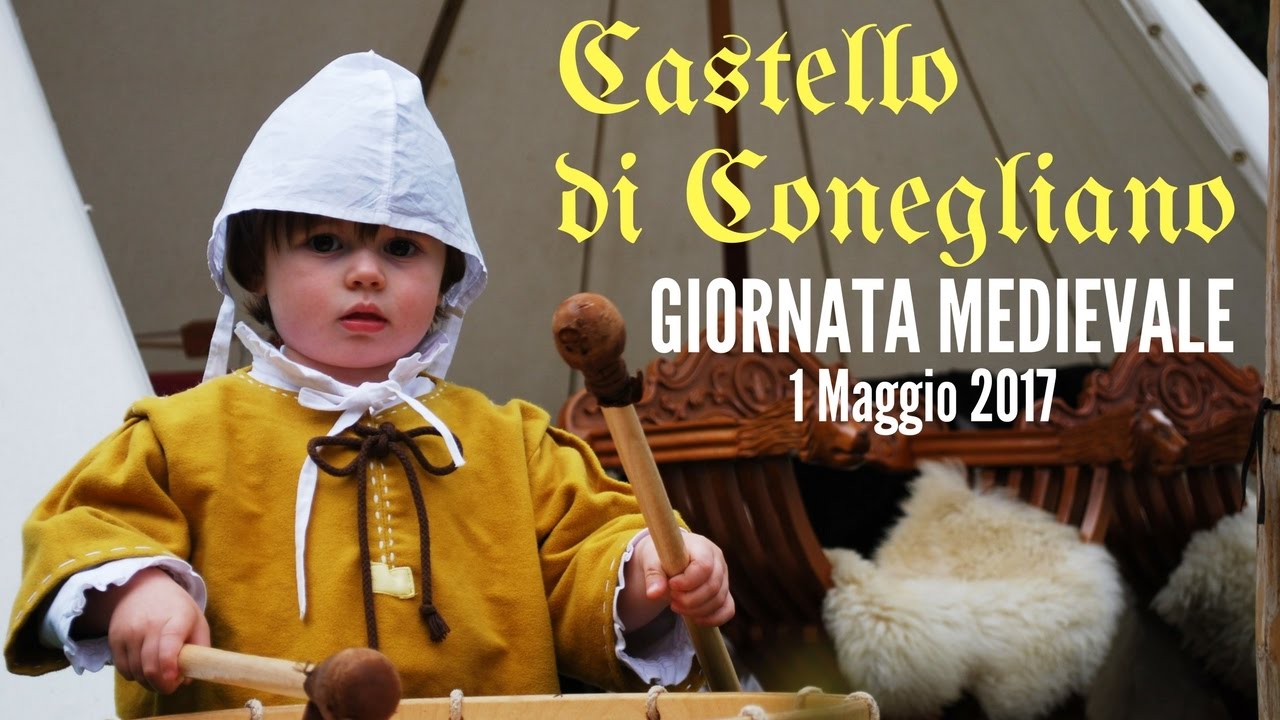 Giornata Medievale - Castello di Conegliano - 1 Maggio 2017 - Schola tamburi storici di Conegliano