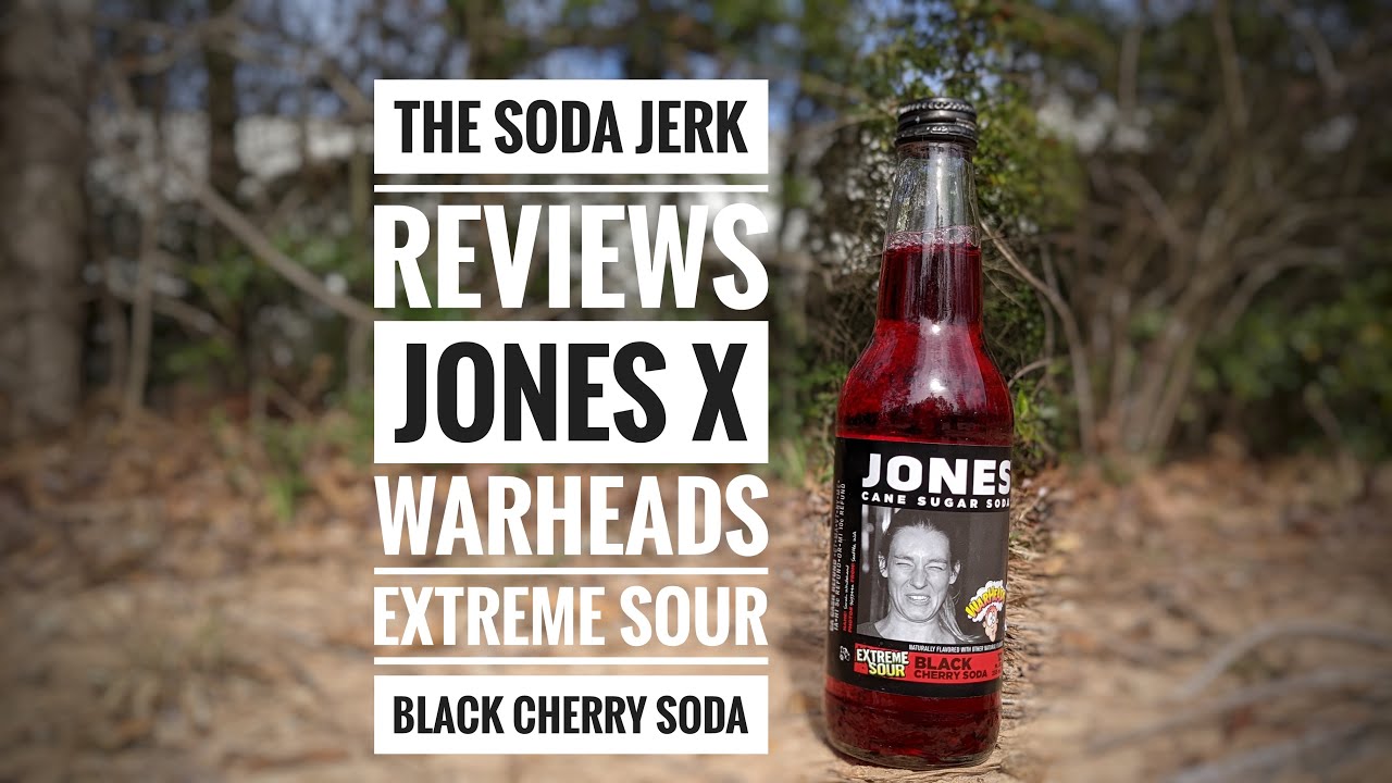 Jones X Warheads Extreme Sour Black Cherry Soda: Review