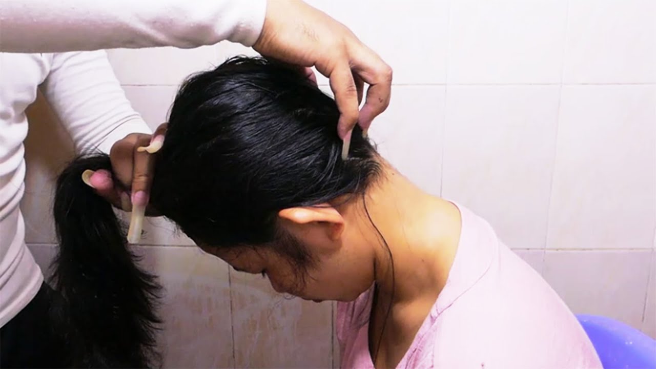 Fast & Aggressive Scalp Scratching & Head Massage Real Sounds ASMR - No Talking