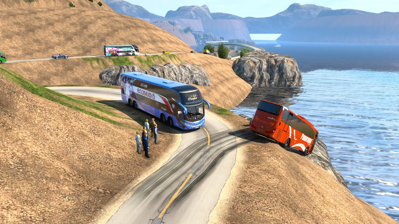 World’s Most Dangerous Roads | Deadliest Roads | Infernal Roads | Bus Driving Skills