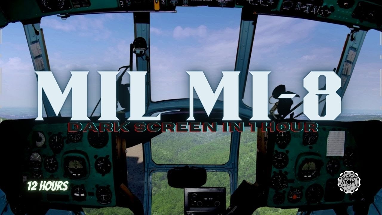 🚁 Soothing MIL MI-8 Helicopter Sounds for Deep Sleep and Relaxation 