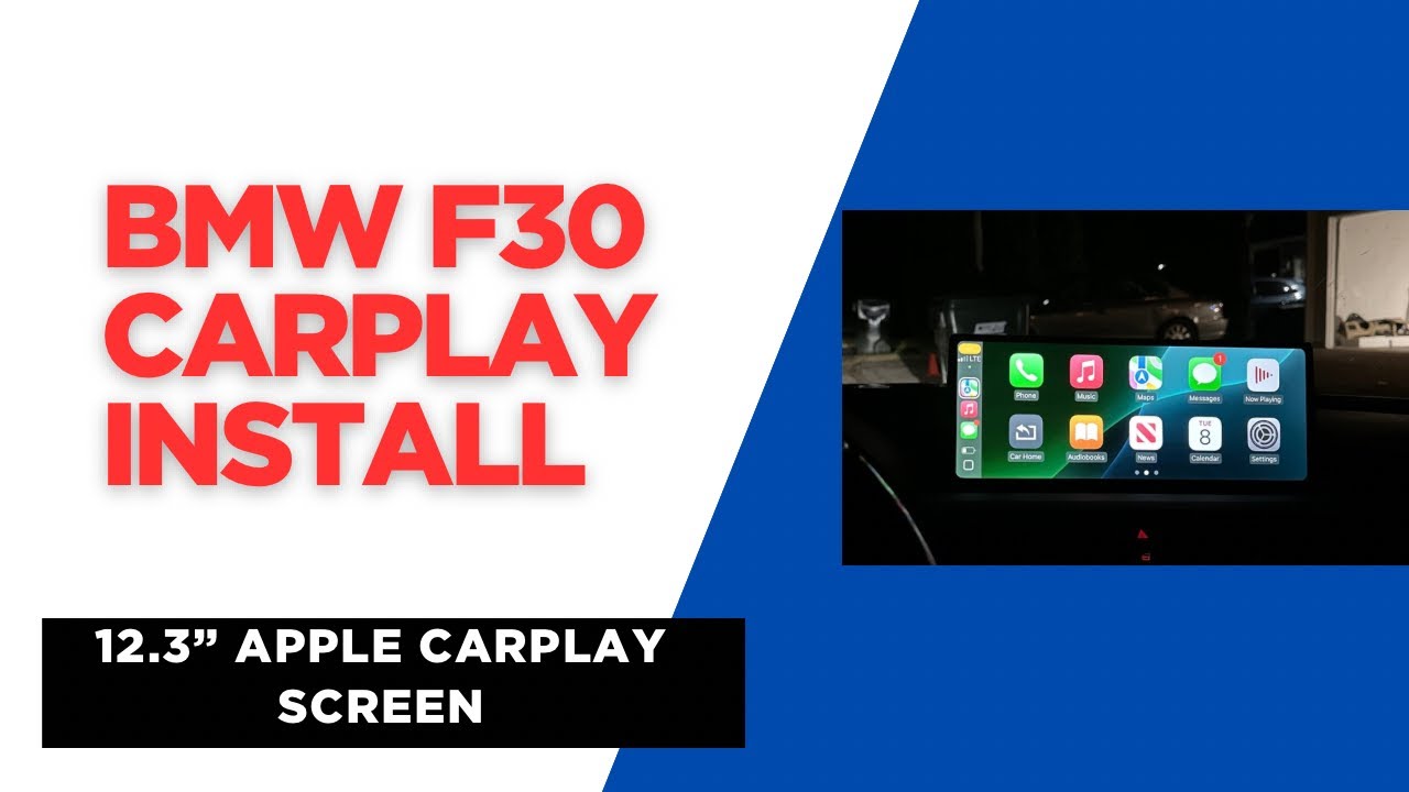 How To Upgrade Your BMW Interior With APPLE CARPLAY! (BMW F30 Carplay Install)