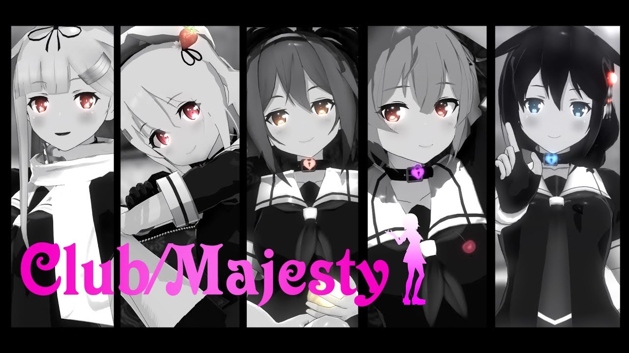 【Kancolle MMD】クラブ=マジェスティ【白露型5人娘】