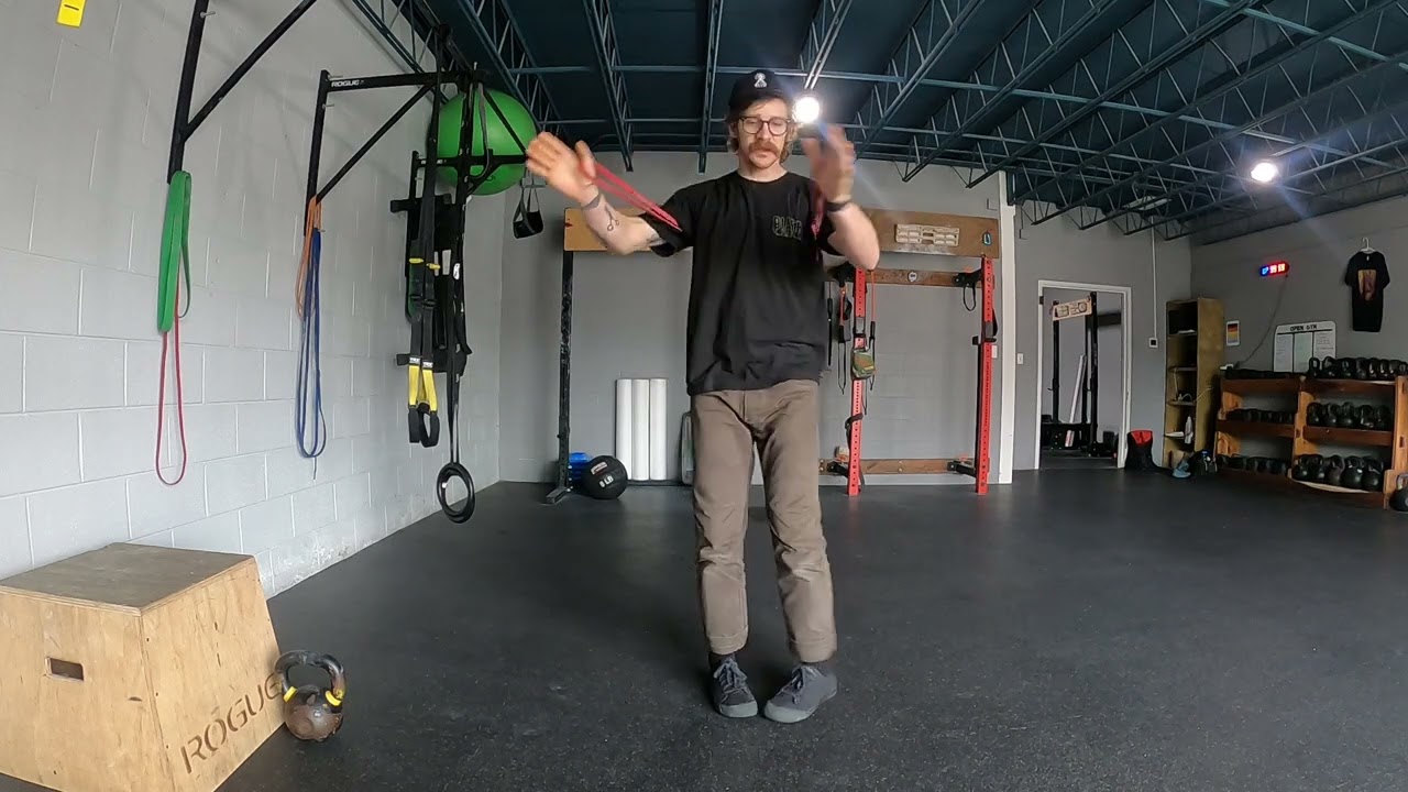 Banded Pushup