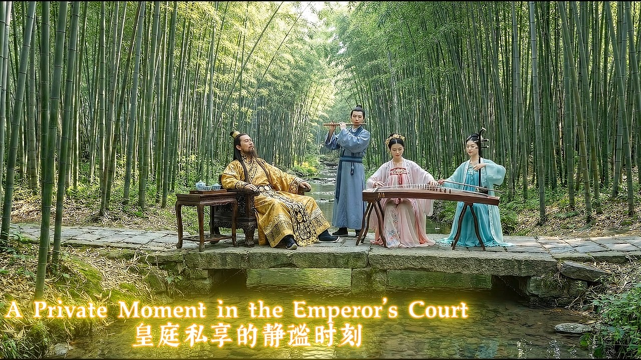 A Private Moment in the Emperor’s Court — 皇庭私享的静谧时刻