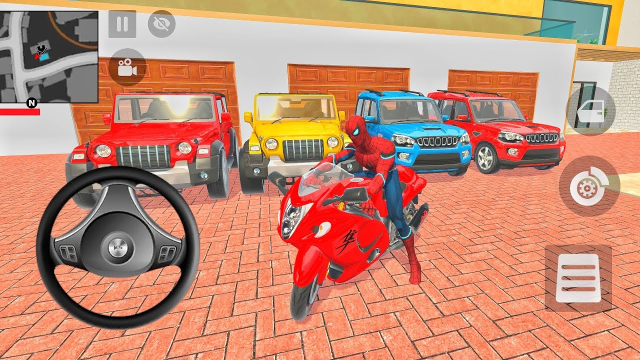 🦚Indian Thift AuraSimulator 🥰Spiderman 🤑Purchase  Monster 🤯Cars From Showroom Game 🎮