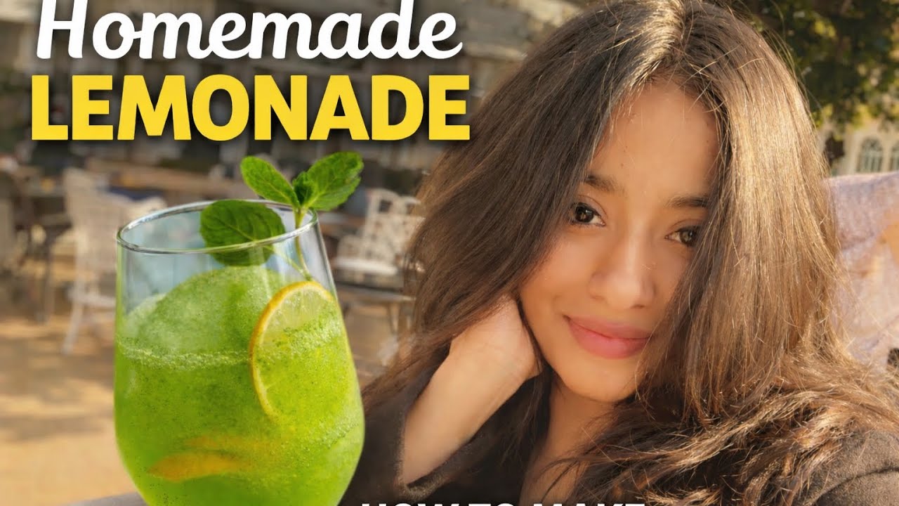 Very Quick how to make refreshing lemonade 😋