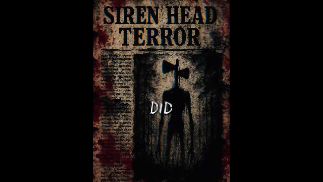 Siren Head | The 40-Foot Monster That Calls You Into the Woods