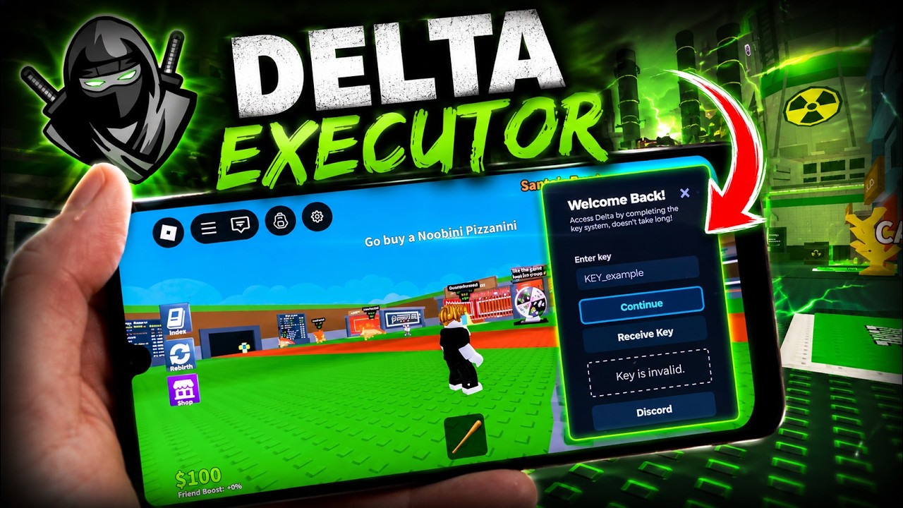НОВЫЙ ПРОСТОЙ Delta Executor Mobile &mdash; Гайд по Roblox Executor &mdash; Скачать Delta Executor (iOS Android)