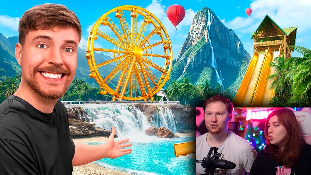 Частный Остров за $1 vs $250,000,000! | РЕАКЦИЯ на MrBeast
