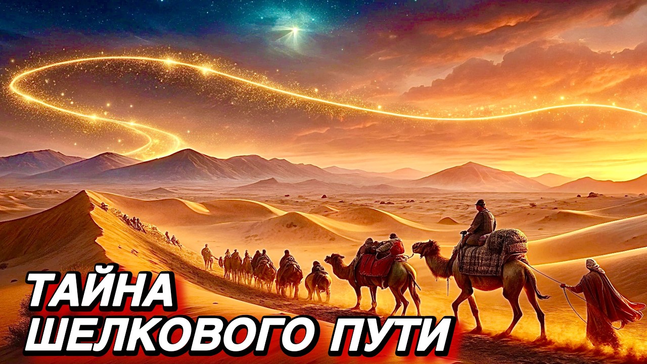 ВЕЛИКИЙ ШЕЛКОВЫЙ ПУТЬ: ШЕПОТ ПЕСКОВ, ЗОЛОТО КАРАВАНОВ И ТАЙНЫ ДРЕВНИХ ТОРГОВЦЕВ | Истории для сна