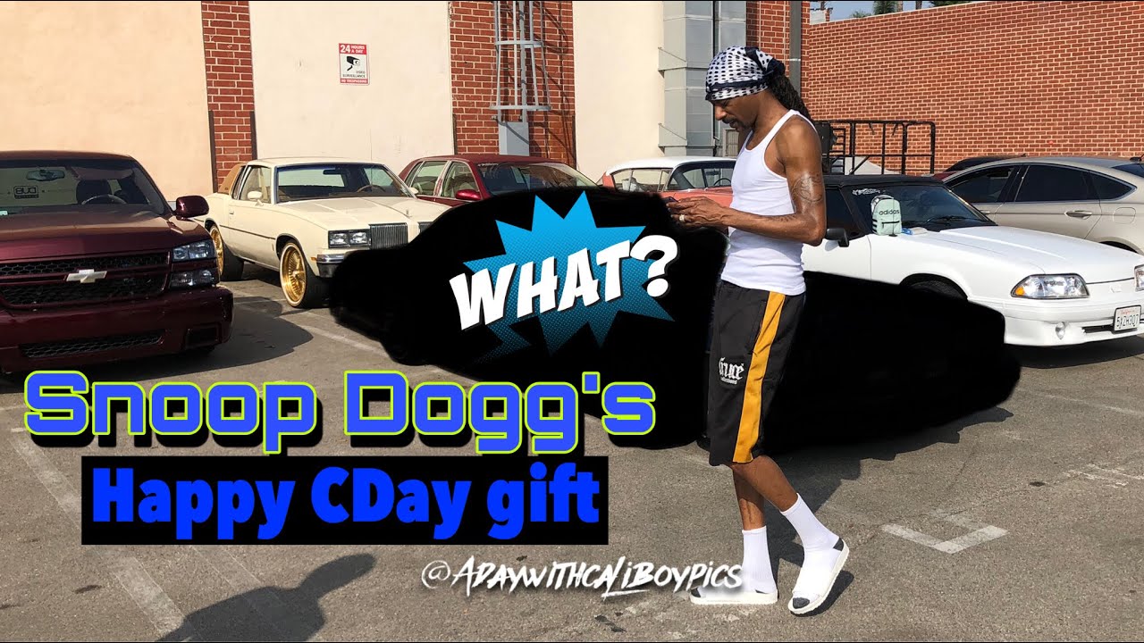 Snoop Dogg's HAPPY Cday gift to self! (HD/4K)
