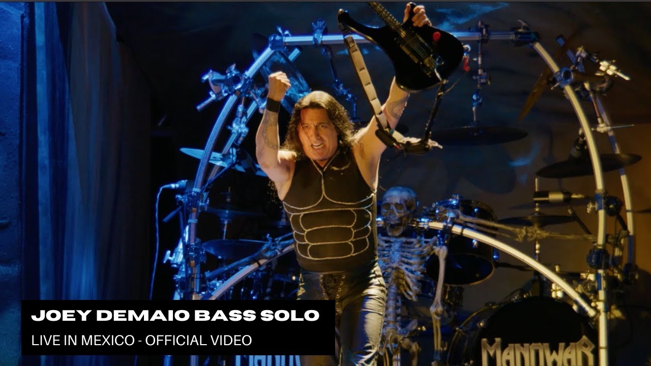 MANOWAR - Joey DeMaio Bass Solo - (Live in Mexico) - OFFICIAL VIDEO