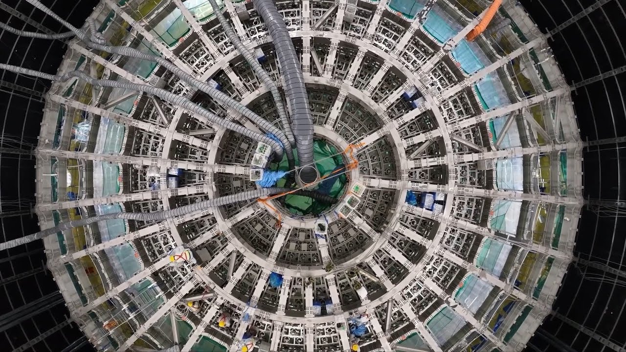 Exploring underground neutrino observatory in China's Jiangmen