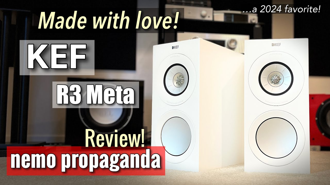 Всем нравится! Обзор полочной акустики KEF R3 Meta!